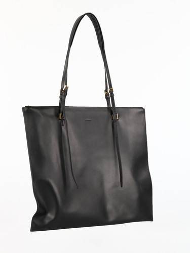 질샌더 여성 숄더백 Medium tote bag black JSPT852586