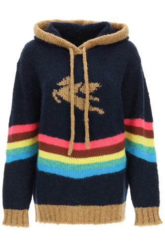 에트로 여성 니트 스웨터 sweater with hood 18672 8001