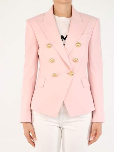 발망 여성 자켓 블레이저 Doublebreasted blazer pink WF1SG000167L