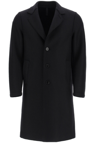 HARRIS WHARF LONDON 남자 아우터 점퍼 boxy coat in pressed wool C9123MLK 199