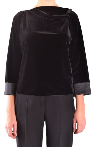 알마니 여성 니트 스웨터 Black Polyester EZBC049122
