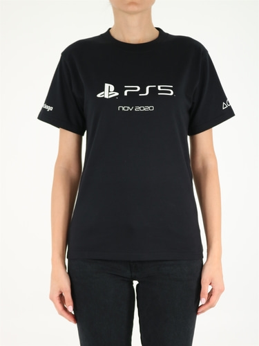 발렌시아가 여성 반팔 티셔츠 x PlayStation™ 661705