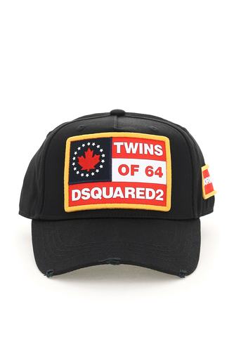 디스퀘어드2 baseball cap with logo BCM0474 2124