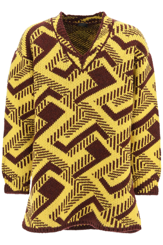 프라다 남자 니트 스웨터 oversized sweater UMB269 F02G3