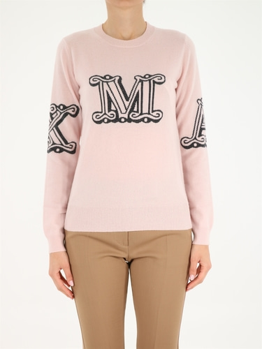 막스마라 여성 니트 스웨터 Kuban sweater in pink cashmere 13660119600