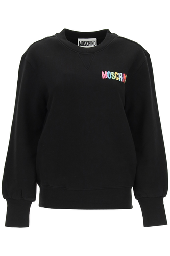 모스키노 여성 sweatshirt with multicolor print A1714 1555N