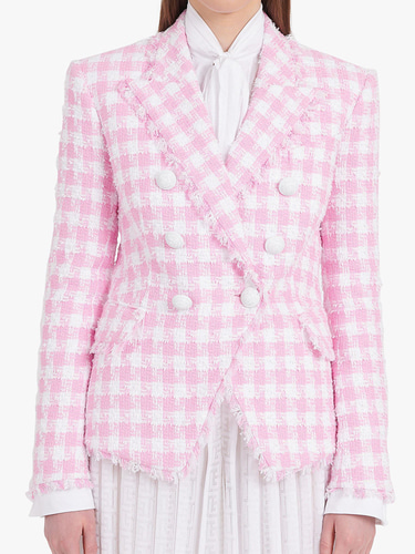 발망 여성 자켓 블레이저 White/pink WF1SG000C307
