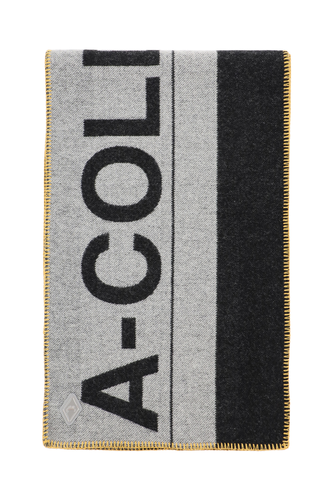 어콜드월 maxi logo scarf ACWUA084 BLACK