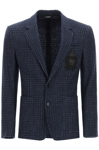 돌체앤가바나 남자 블레이저 자켓 tailored blazer in tartan wool G2PT9Z S8030