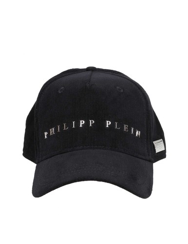 필립플레인 남자 모자 Black Cotton UAC0123PTE003N02