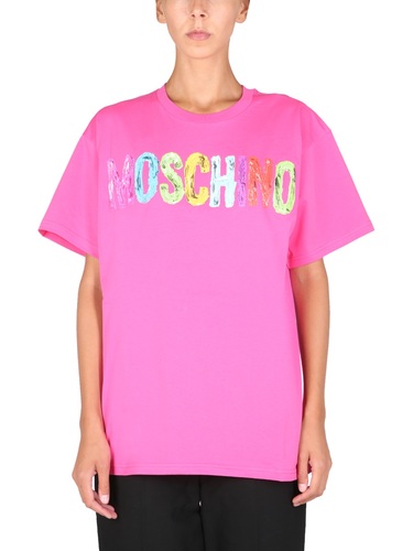 모스키노 여성 티셔츠 CREW NECK 07125440