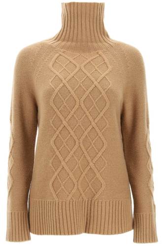 막스마라 여성 니트 스웨터 cacio sweater with aran motif CACIO 005PC