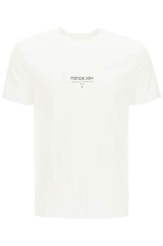 닐바렛 남자 상의 logo/coordinates print t-shirt BJT003S 526