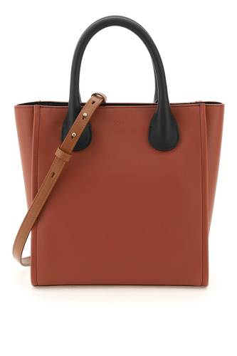 끌로에 여성 토드백 핸드백 Chloe joyce small shopping bag in multicolour leather CHC21WS458F60 23A