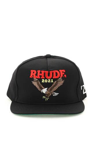루드 RHUDE eagle 로고 baseball cap RHFW21HA02042372 0372