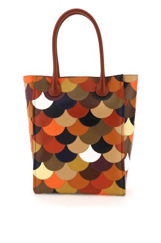 끌로에 여성 토드백 핸드백 Chloe joyce patchwork large shopping bag CHC21WS457F28 27S