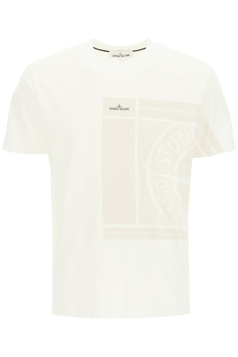 스톤아일랜드 maxi 로고 남성 반팔 티셔츠 MO75152NS81 V0001