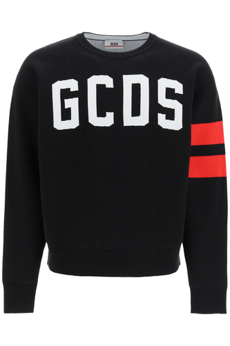 지씨디에스 여성 니트 스웨터 sweatshirt with jacquard logo CC94M021151 02