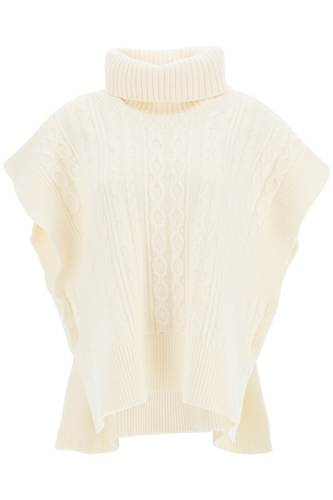 씨바이이끌로에 여성 니트 스웨터 cable knit cape sweater CHS21WMM01540 113
